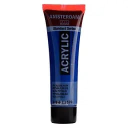Краска акриловая AMSTERDAM (570) Синий ФЦ 20 мл Royal Talens