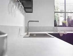 Змішувач Hansgrohe Talis M54 270 1jet кухонний з витяжним виливом 72808800 Stainless Steel Нержавіюча сталь - мініатюра 3