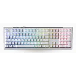 Клавіатура Ducky One X Magnetic Switch Wireless UA White (ON2408AST3-DAUSPDOECL2WW1)