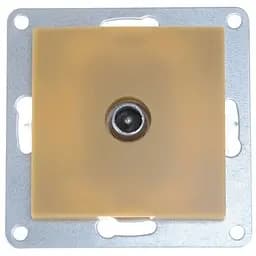 Розетка Brille NB-1TV iv шампань (42-220)