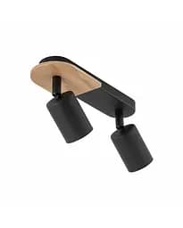 Спот TK Lighting 4674 Cover Wood GU10 2x10W IP20 - мініатюра 3