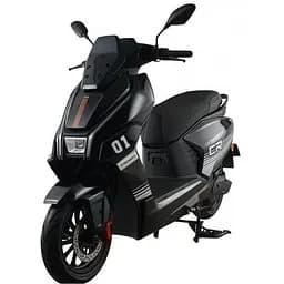 Електроскутер Двомісний Crosser CR22 (2500W, 72V/35Ah) Чорний - мініатюра 2