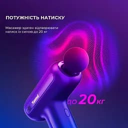 Перкусійний масажер Yunmai Massage Gun EasePro (YMFG-M406) - мініатюра 4