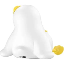 Нічний світильник Hoco HX16 Silicone lamp Duck [159421] - мініатюра 2