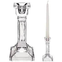 Свічник скляний LeGlass 15 см 2 шт. (355-261)