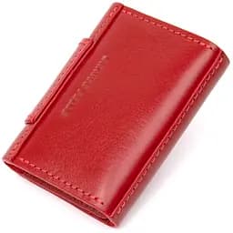 Жіноча шкіряна візитниця GRANDE PELLE 7х10х1.5 см acs0018800 - мініатюра 2