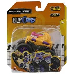 Машинка-трансформер Flip Cars 2 в 1 Монстр-трак Горилла EU463875A-04
