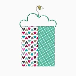 Пелюшки багаторазові Cosas дитячі Mint Love 2 шт., 80х100 см, м'ятні - мініатюра 3