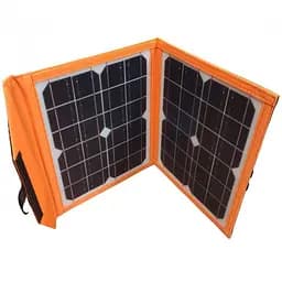 Солнечная панель трансформер зарядка от солнца для гаджетов Solar Panel на 3 USB GDTimes GD-ZD0610 15Вт