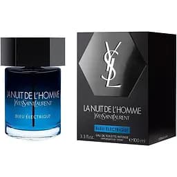 Туалетна вода Yves Saint Laurent La Nuit de L'Homme Bleu Electrique 100 мл