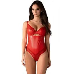 Боди Obsessive Aliosa 2XL/3XL красный