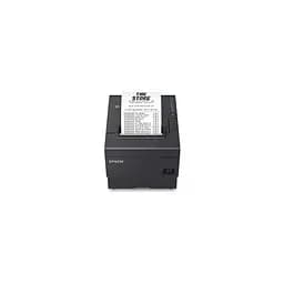 Принтер чеків Epson TM-T88VII 112, USB, ETH, SRL, PS Чорний (C31CJ57112)