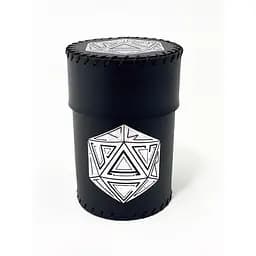 Настольная игра Планета Ігор Чаша для кубиков D20 (черная) (Dice cup D20 black) (pi-dc004)