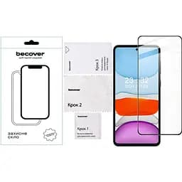 Захисне скло BeCover для Oppo A60 Black (711666) - мініатюра 2