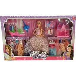 Ігровий набір Лялька з нарядами та будиночок (CT 052) для дівчинки