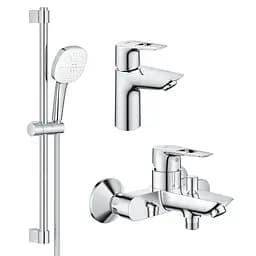Набор смесителей Grohe BauLoop New 3 в 1 для ванной UA123214S1 Хром