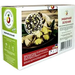 Чай Мастерская вкусов для чайника Имбирный зеленый 20 шт. x 5 г