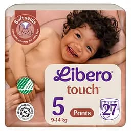 Подгузники-трусики Libero Touch Pants 5 (9-14 кг) 27 шт. (80090)