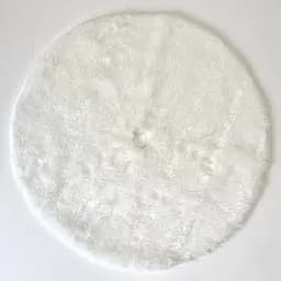 Килимок-спідниця під ялинку Hvoya 70 см білий