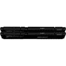 Модуль пам'яті для комп'ютера DDR5 64GB (2x32GB) 5600 MHz Fury Beast Black Kingston Fury (ex.HyperX) (KF556C36BBE2K2-64) - мініатюра 4