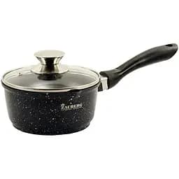 Ківш Zauberg алюмінієвий 2.3 л 20 см з мармуровим покриттям та кришкою (0720-BL)