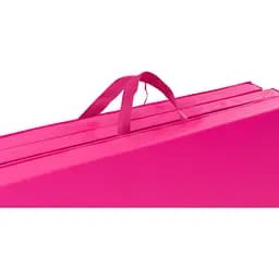Мат гімнастичний Hop-Sport HS-064FM 4см м'який рожевий - мініатюра 3