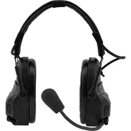 Навушники Ops-Core AMP Communication Headset-Connectorized NFMI активні верхній тримач Black