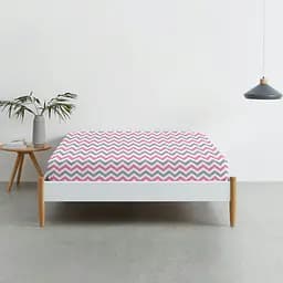 Набір простирадл на резинці Cosas G&R ZIGZAG 60х120х12 см (SetSheet_Grey_ZigGreyRose_120x60) - мініатюра 4
