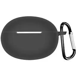 Чохол-накладка DK Silicone Candy Friendly з карабіном для Oppo Enco X2 (black)