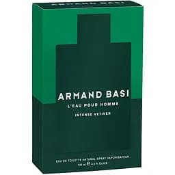 Туалетна вода Armand Basi L'Eau Pour Homme Intense Vetiver, 125 мл - мініатюра 3