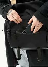 Чоловіча сумка Sambag DART Чорна 33 х 24 х 10 см (51311301m) - мініатюра 6