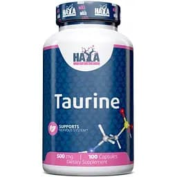 Аминокислота Haya Labs Taurine 500 мг 100 капсул