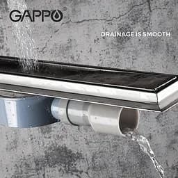 Душовий канал під плитку Gappo G84007-4 70x400 мм нержавіюча сталь - мініатюра 4