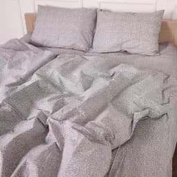 Пододеяльник MirSon Бязь 17-4844 Ferdinando 160 x 220 см серый (2200009581281)