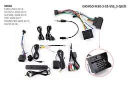 Штатна автомагнітола EasyGo M10-3-32-VSS_S QLED Skoda - мініатюра 3