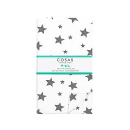 Комплект постільної білизни Cosas Big star CS3 Полуторний сірий (StarBigGrey_El-Rose_160) - мініатюра 5