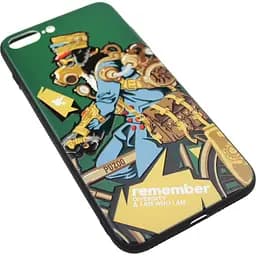 Чохол-накладка PUZOO TPU with UV Printing Punk Phone iPhone 7 Plus/8 Plus Dark Green - мініатюра 2