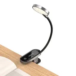 Настільна лампа Baseus Comfort Reading Mini Clip Lamp Dark Gray (DGRAD-0G) [67870] - мініатюра 3