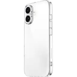 Чохол WiWU ZCC-108 TPU Clear Series для Apple iPhone 16 Transparent [128982] - мініатюра 2