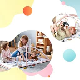 Розвиваючий килимок-намет 3 в 1 Kinderkraft Tippy (00-00304277) - мініатюра 14