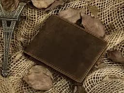 Чоловічий шкіряний гаманець Vintage 11.5х9.5 см acs0015362 - мініатюра 4