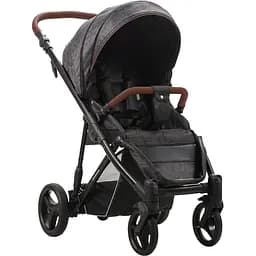 Прогулянкова коляска Bebetto RAINBOW, чорна рама (503.30.19.B04)