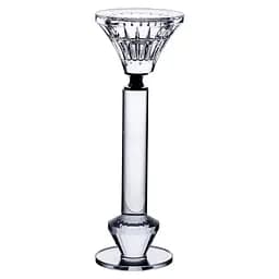 Підсвічник скляний Crystal lotus декоративний 19.5 см Yiwu HP-4-11M