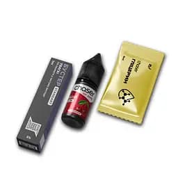 Набір компонентів для самозамісу сольової заправки CHASER For Pods Ultra 10 мл Вишня, 0-50 мг (17999)