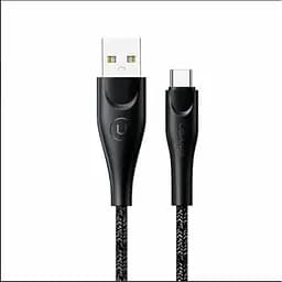 USB Кабель Usams microUSB U41 Braided 2A 1.0m Black