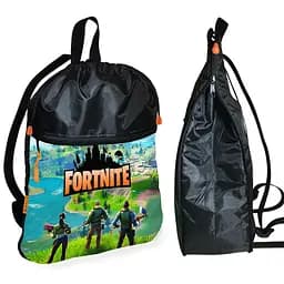 Рюкзак-мешок для школы Fortnite детская сумка для обуви и спортивной одежды (01456)