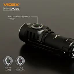 Портативний світлодіодний ліхтарик Videx VLF-A055 600 Lm 5700 K (VLF-A055) - мініатюра 6