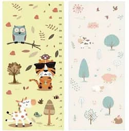 Килимок ігровий (ТЕРМО) 2-х сторонній EVA, 180x200x0.8 см, у сумці, D-60457