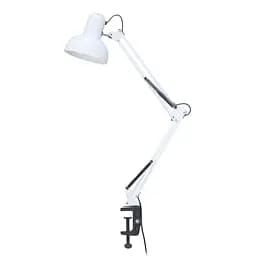 Настольная лампа Евросвет Ridy-027 E27 со струбциной белая