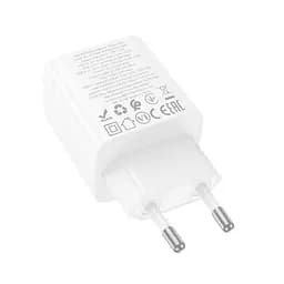 МЗП Hoco N55 Fundador PD20W four-port (2USB-A/2C) White - мініатюра 3
